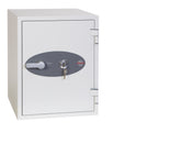 Phoenix Titan Size 3 Fire and Security Safe Key Lock White FS1283K DD
